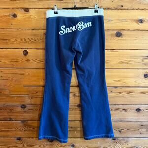 Y2K Vintage Abercrombie & Fitch Snow Bum Flared Sweats Pants XS